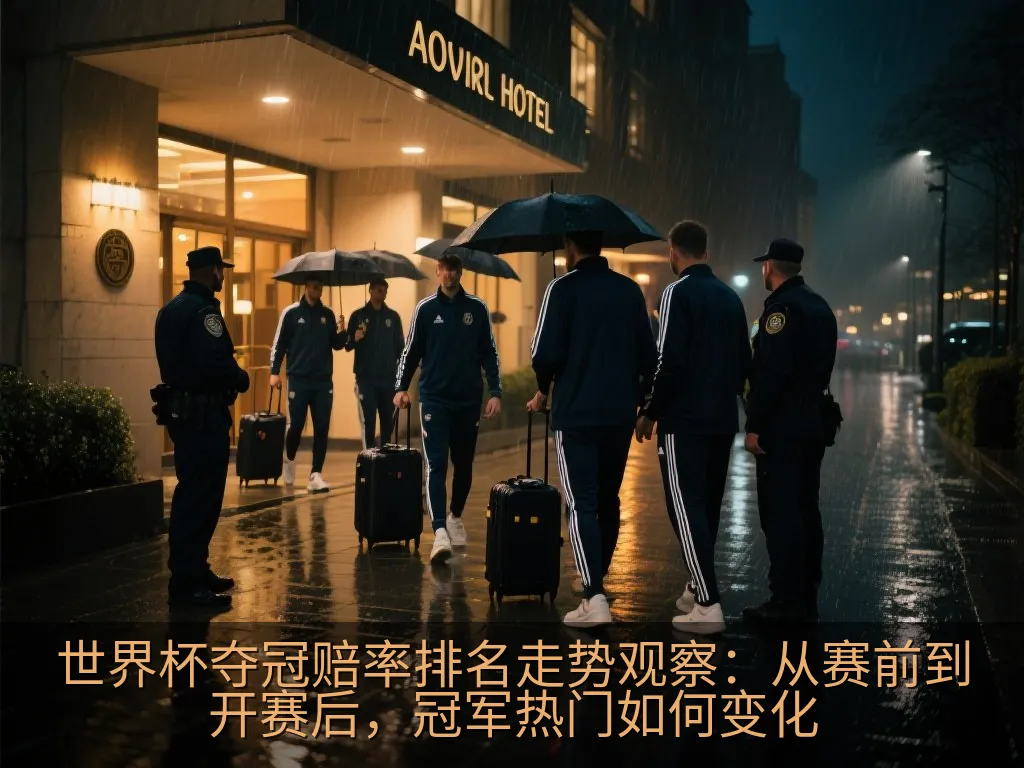 世界杯冠军热门走势时间轴示意图